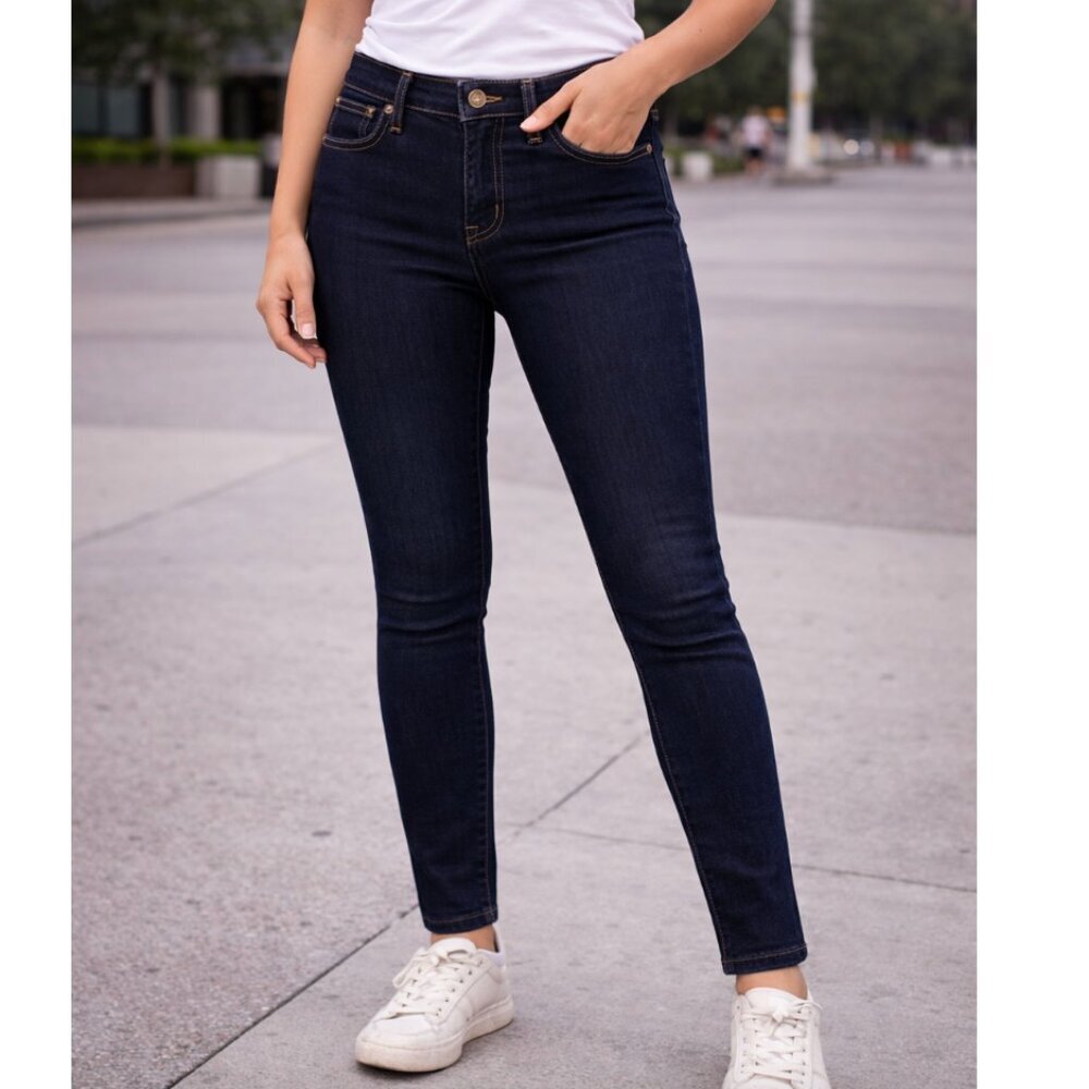 J.Crew Mercantile Skinny Jeans Womens W27 L28 Dark Wash